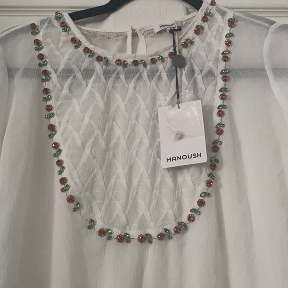 Manoush Beads Embellished Blouse - Picture 2 of 5